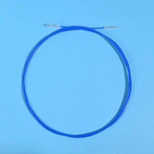 Single blue double-ended disposable endoscope cleaning brush, 1.8mm catheter diameter endoscopic channel valve combined cleaning brush for hospital flexible endoscope pre-cleaning
