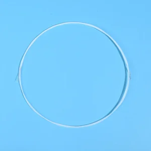 Single white thin double-ended disposable endoscope cleaning brush, 1.2mm catheter diameter endoscopic channel valve cleaning brush for small bore flexible endoscope pre-cleaning